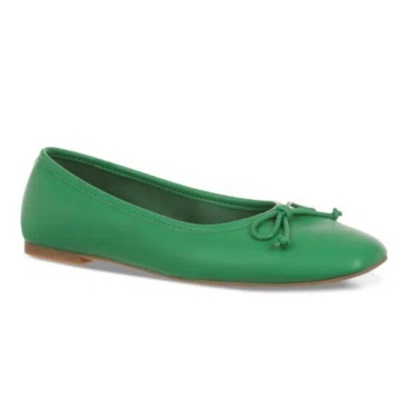 On 34th Naomie Ballet Flats Green 12 Square Toe Slip On Comfort $69 - Picture 1 of 1